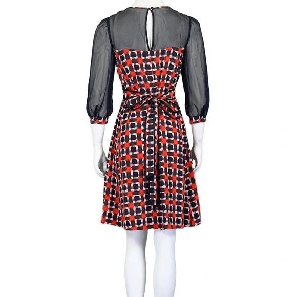 check a line dress Threadbare Women's Mono Check A-Line Mini Pinafore Dress